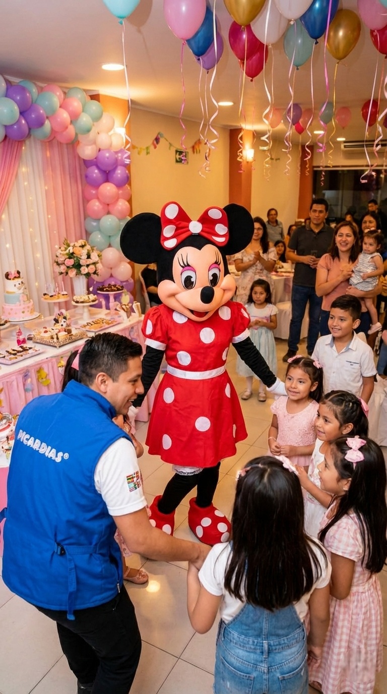 Personajes temáticos para fiestas